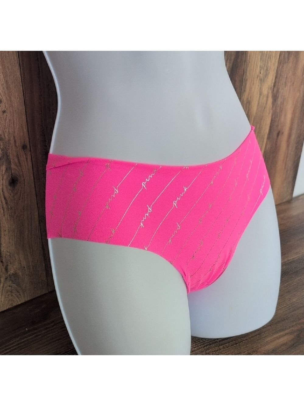 PINK Victoria's Secret No Show Cheeky Pink 2X Bundle M
